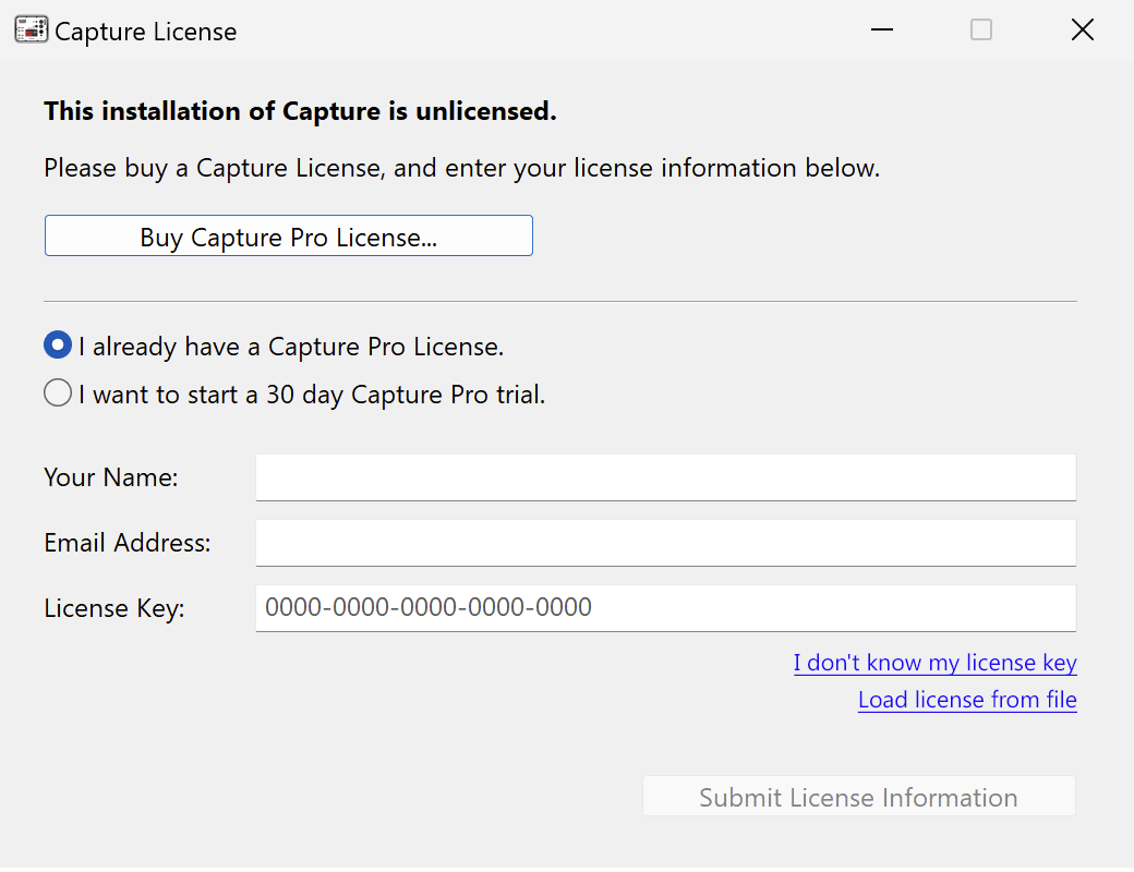 License Code Capture One Installing Capture