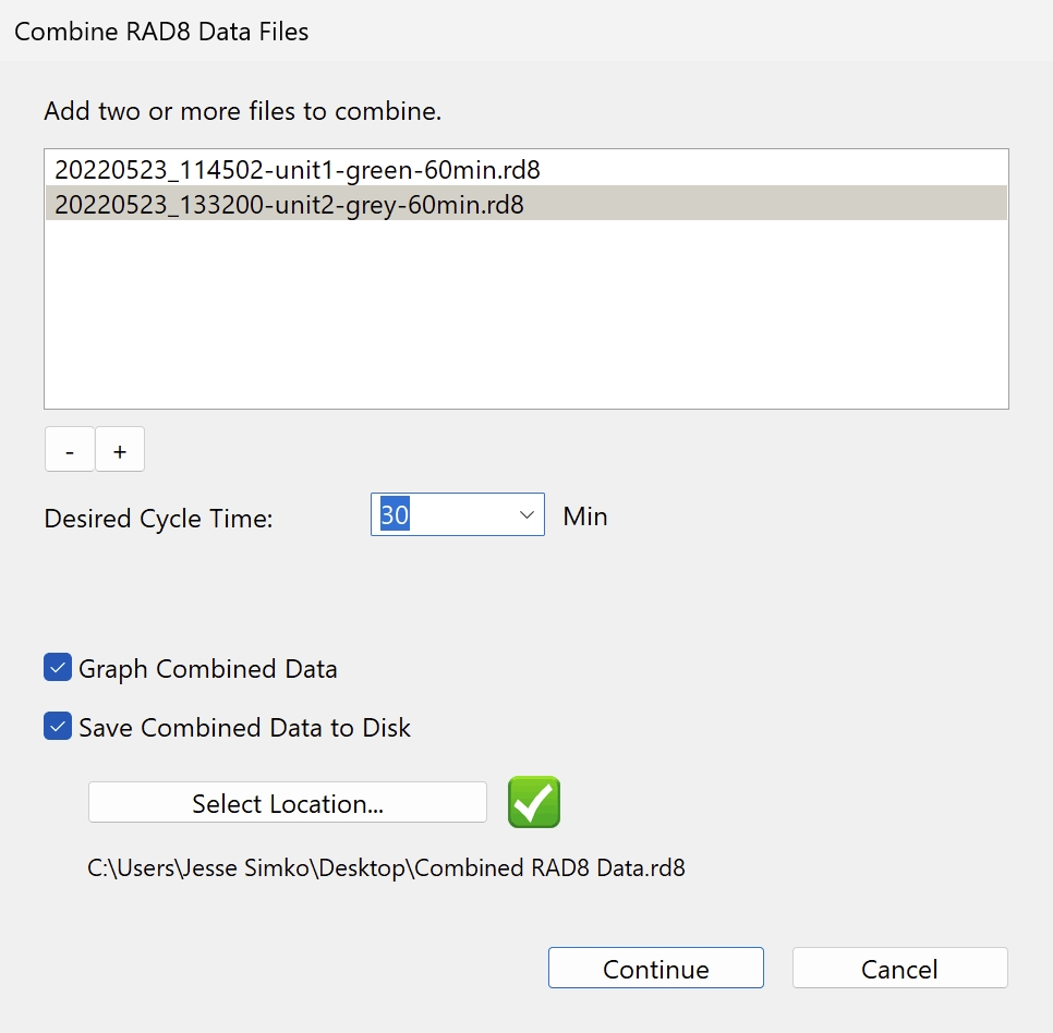 Tools Menu Functionality