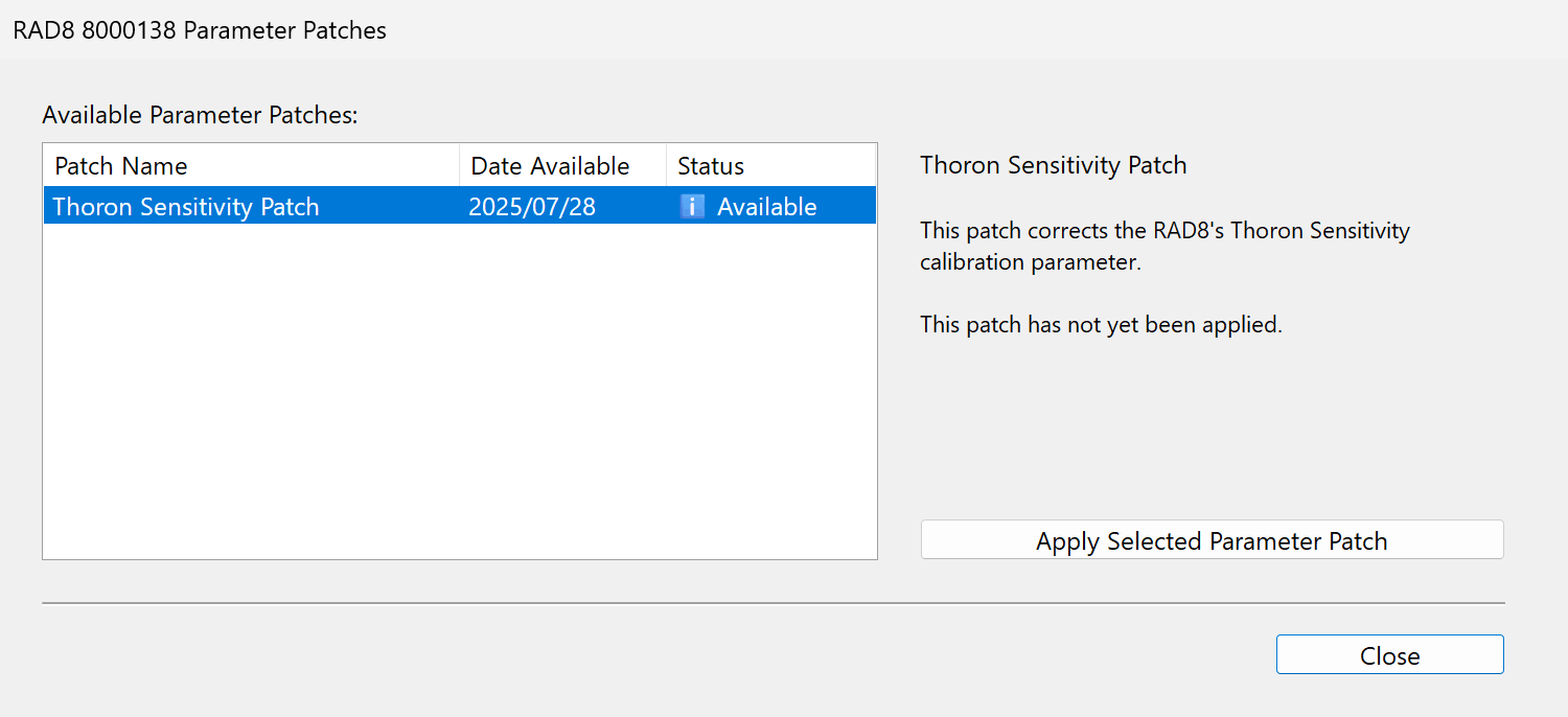 Parameter Patch Appendix B: Toolbar Commands