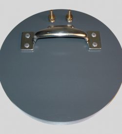 Soil / Hard Surface Emission Chamber: top view