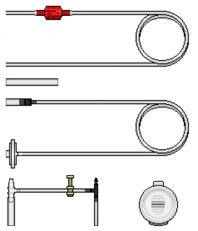 RAD H2O Tubing Set