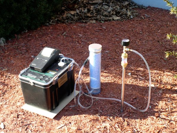 Soil Gas Probe configuration