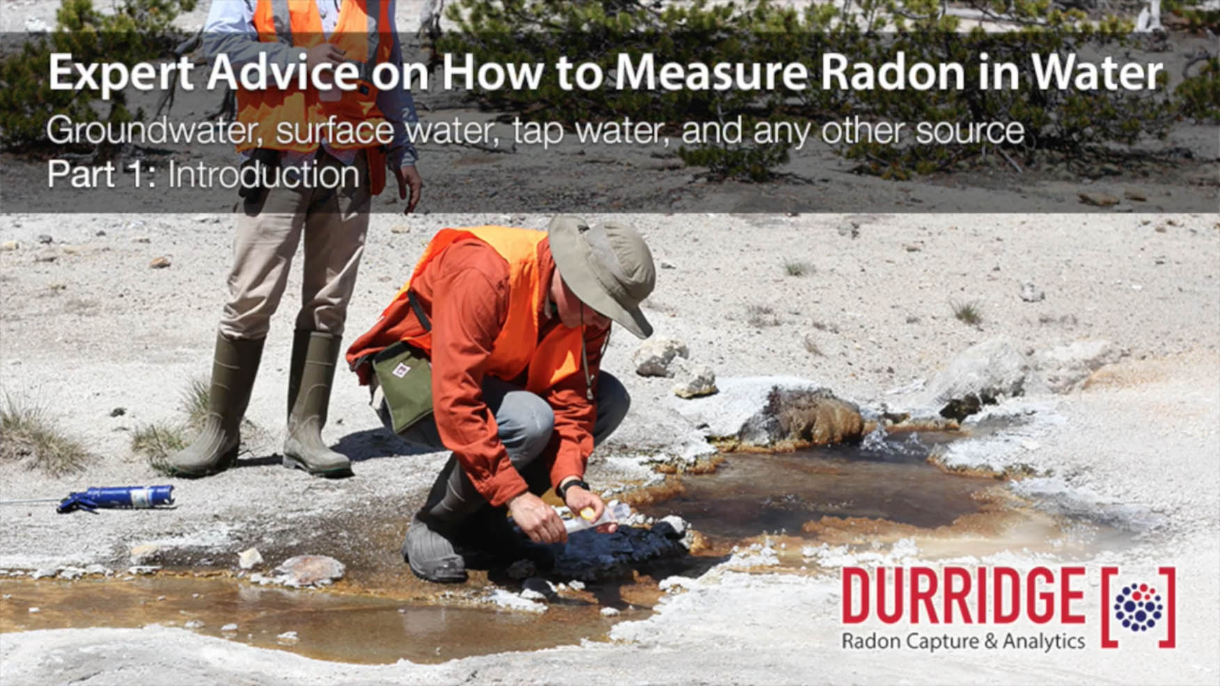 Expert Advice on How to Measure Radon in Water: Intro