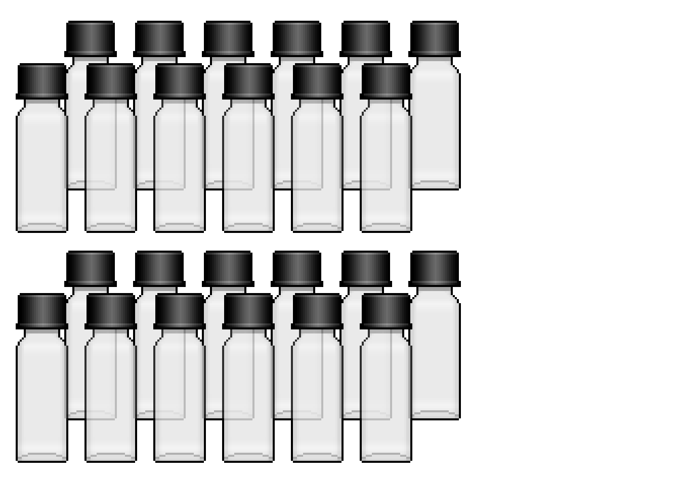 Durridge RAD H2O 40ml Glass Vials (24 Pack)